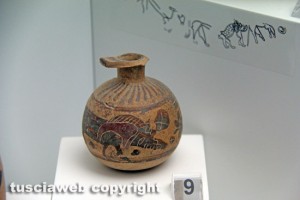 Museo nazionale etrusco - La sezione dedicata agli scavi di Acquarossa