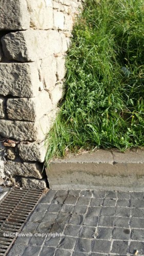 Il centro di Viterbo nel degrado