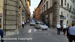 Viterbo - Il traffico nel centro storico