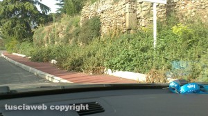 Viterbo - La pista ciclabile