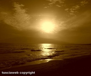 Tramonto su Feniglia