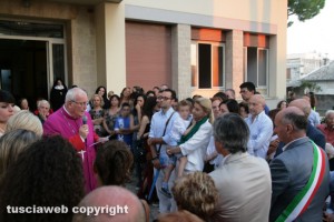 L'inaugurazione della nuova sede dell'istituto paritario San Benedetto