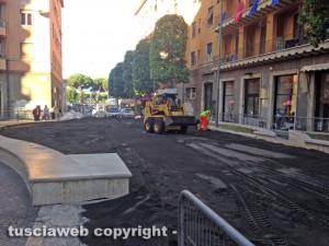 Santa Rosa - La pozzolana su via Marconi
