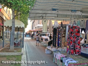 La fiera di santa Rosa - Via Marconi