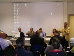 L'incontro alla Scuola Edile