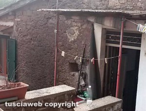 L'incendio in appartamento a Caprarola