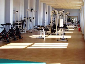 Civitavecchia - I locali della nuova palestra di reggimento