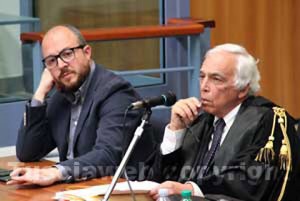 Mauro Rotelli e il suo avvocato Roberto Massatani