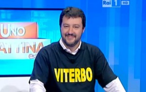 Matteo Salvini su Rai Uno