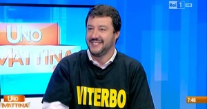Matteo Salvini su Rai Uno
