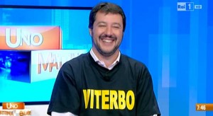 Matteo Salvini su Rai Uno