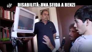 Il dispositivo ottico utilizzato da Carlo Gentili