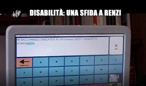 Il dispositivo ottico utilizzato da Carlo Gentili