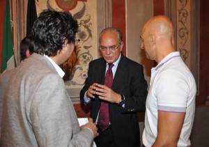 Silvestrini a Viterbo con alcuni artigiani