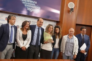 Renna, Ricci, Zingaretti e Rosati