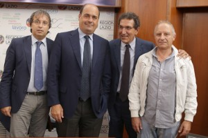 Renna, Zingaretti, Rosati e Manfredi
