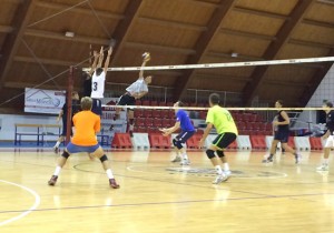 La Volley Orte durante gli allenamenti