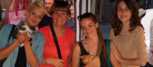 Lo stand dell'associazione Bastet