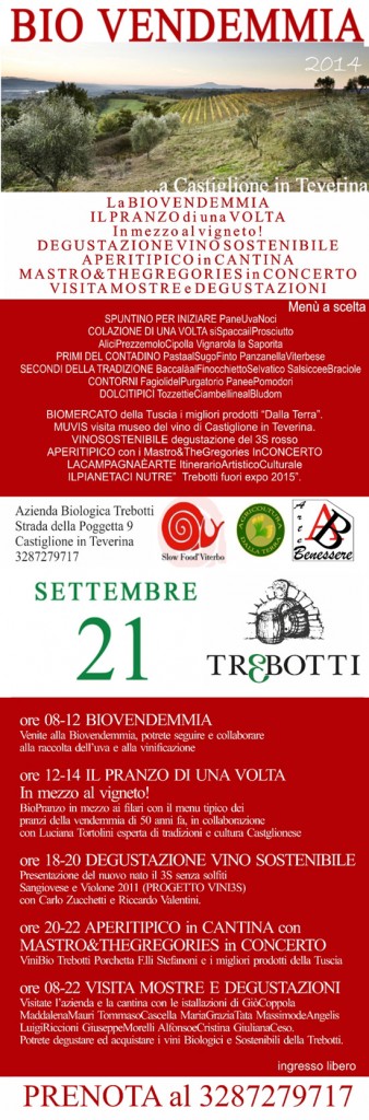Biovendemmia a Castiglione in Teverina
