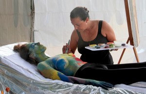 Body painting di Annamaria Mazzini