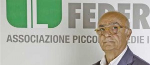 Il presidente di Federlazio Giovanni Calisti