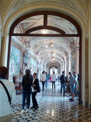 Acquapendente - L'interno del castello 
