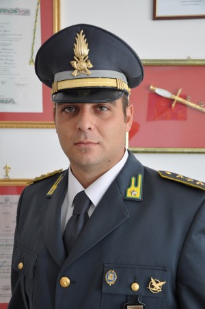 Il nuovo comandante dei finanzieri della compagnia di Viterbo, Benito Addolorato