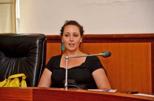 L'assessore comunale di Montalto di Castro Eleonora Sacconi