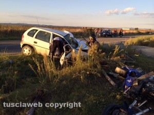 Le immagini dell'incidente