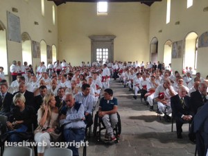 Santa Rosa 2014 - Il raduno dei facchini al palazzo papale
