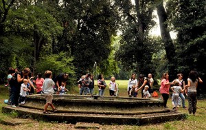 L'iniziativa per l'allattamento al seno a Villa Lante