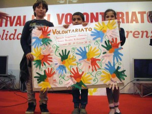 Gli alunni delle quarte A e B della scuola primaria Grandori