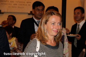 Giorgia Meloni, presidente di FdI-An