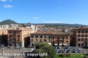 Viterbo vista dalla rocca Albornoz