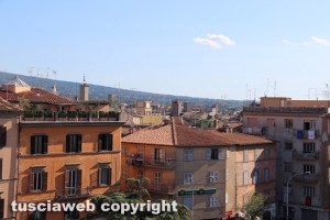 Viterbo vista dalla rocca degli Albornoz