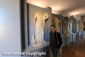 Il Museo nazionale Etrusco alla rocca Albornoz - Le statue del teatro di Ferento