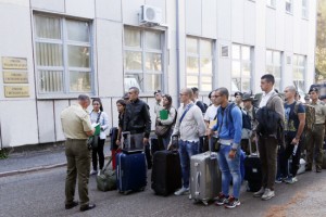Gli allievi marescialli del 17esimo corso “Coraggio”