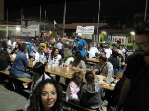 Torneo dei rioni, la cena post partita