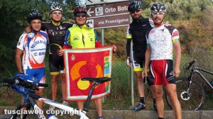 Gli amici x la bici, partenza da Porta Faul