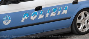 La polizia sul posto