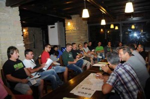 La presentazione del campionato amatoriale di calcio a 5 Francigena cup 2014-2015