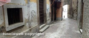 Via sant'Angelo nel degrado