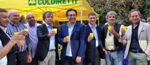 Il deputato Alessandro Mazzoli a Farnese con Coldiretti