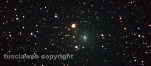 La cometa a 140 milioni di chilometri