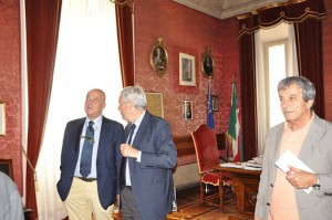L'incontro nella sala rossa
