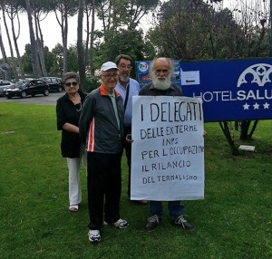 La manifestazione per il rilancio del termalismo