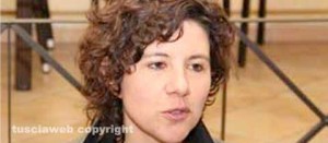 L'assessora Raffaella Valeri