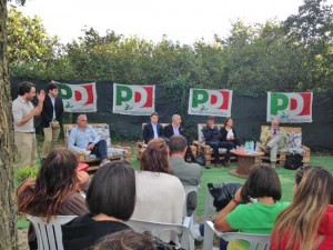 Vignanello - Alessandro Mazzoli alla festa dell'Unità