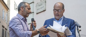 Le domande a Zingaretti consegnate da Lucio Matteucci di Viterbo civica