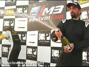 Il pilota viterbese Sandrucci sul podio a Imola